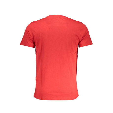 Cavalli Class Red Cotton T-Shirt - Hilstor