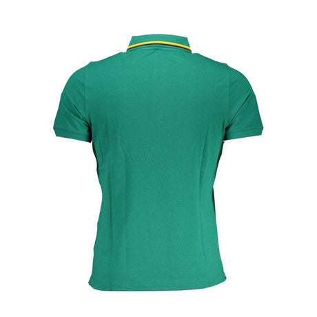 K-WAY Green Cotton Polo Shirt - Hilstor