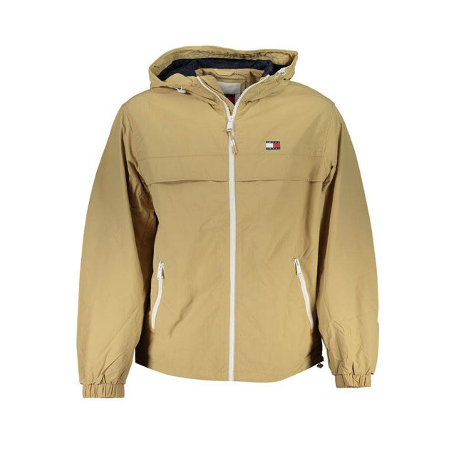Tommy Hilfiger Beige Polyamide Men Jacket - Hilstor