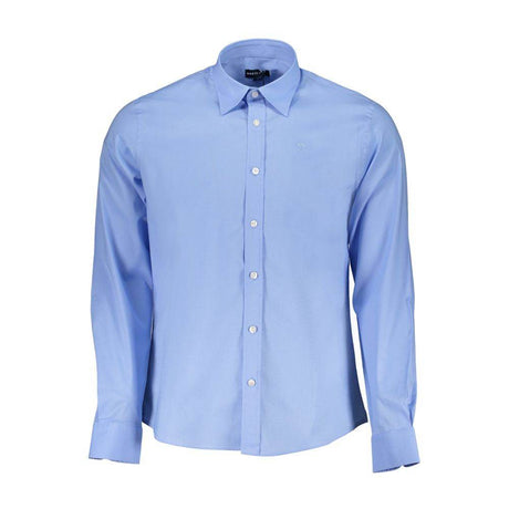 North Sails Light Blue Cotton Men Shirt - Hilstor