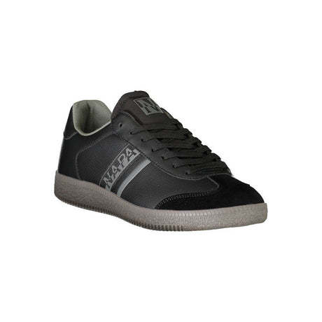Napapijri Black Polyester Sneaker - Hilstor