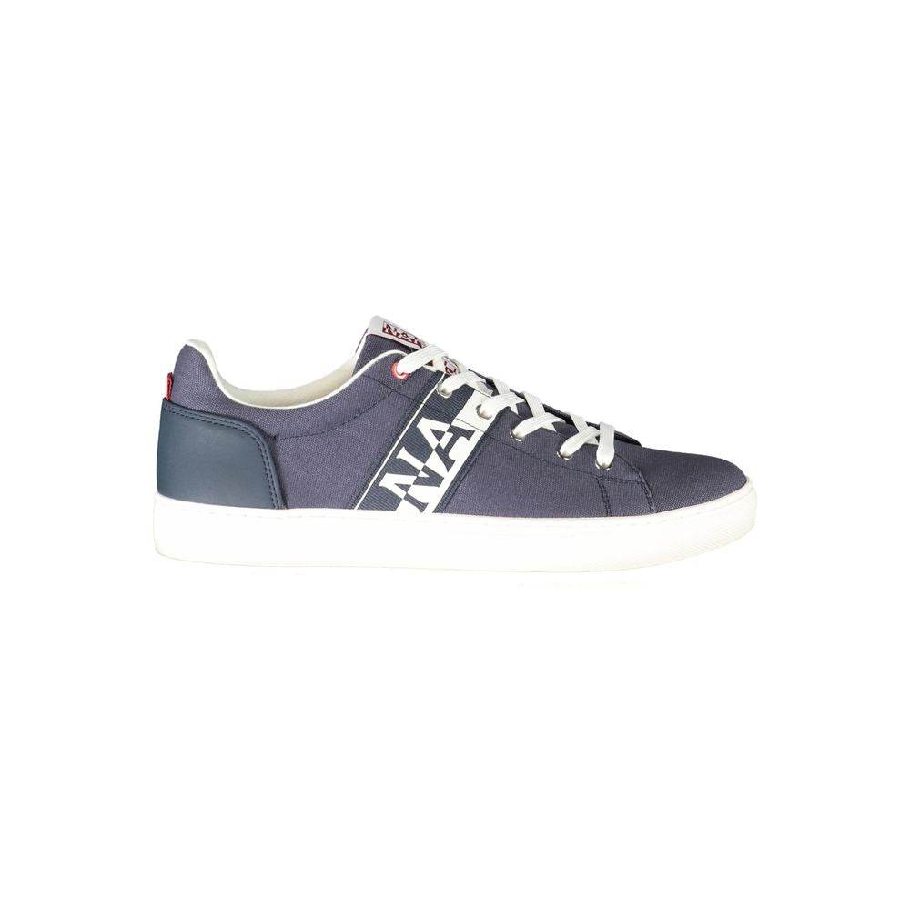 Napapijri Blue Polyester Sneaker - Hilstor