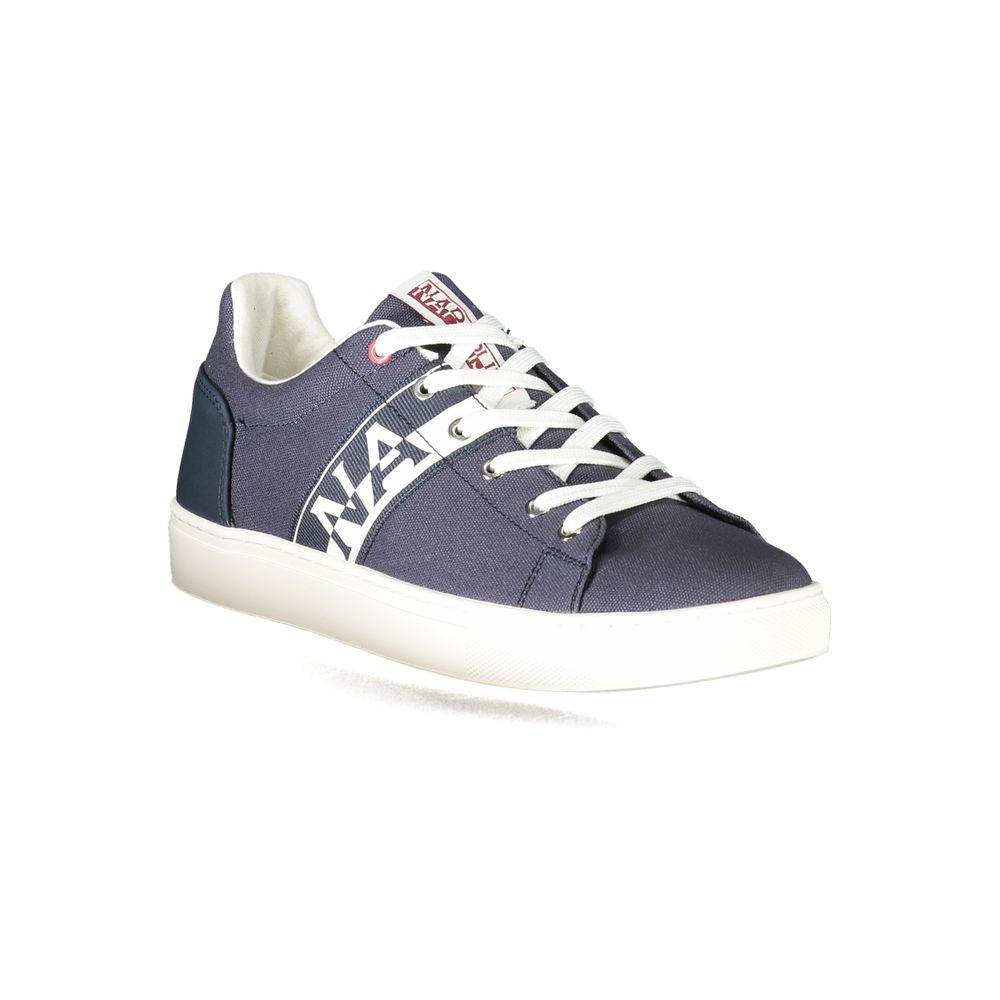Napapijri Blue Polyester Sneaker - Hilstor