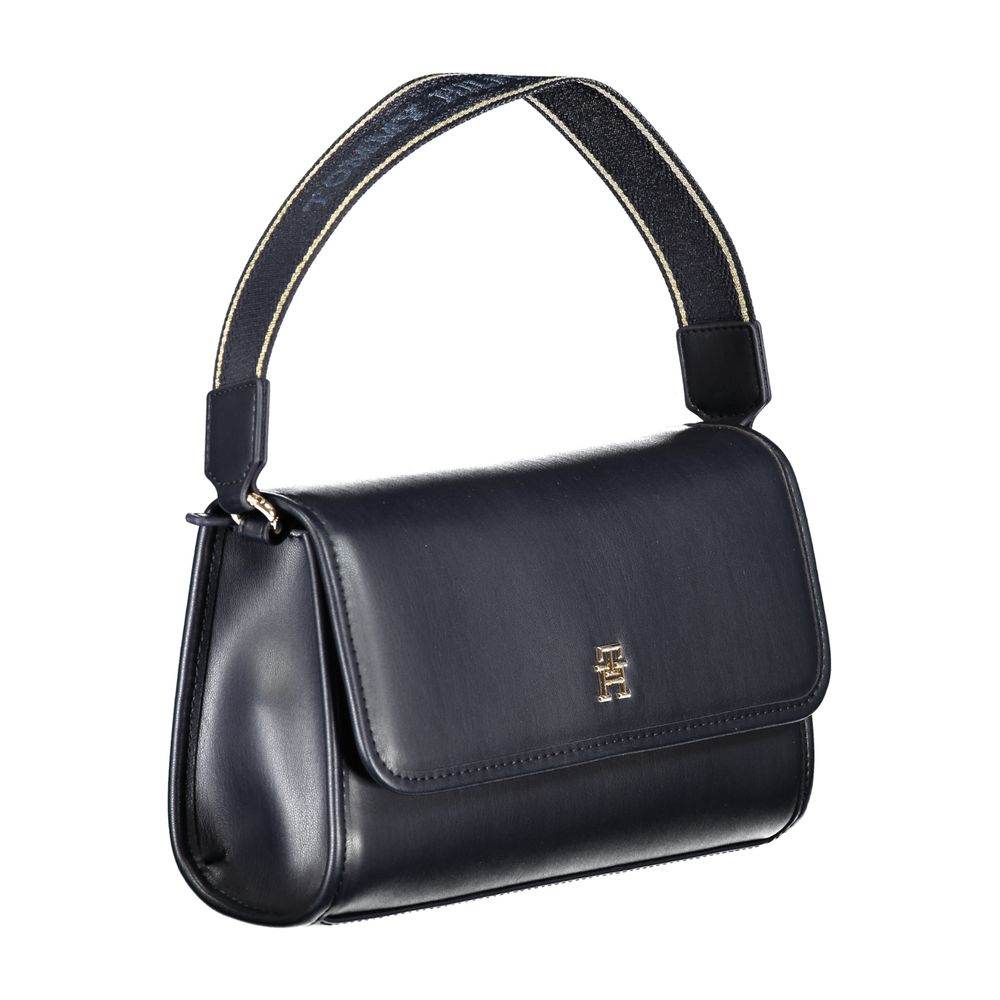 Tommy Hilfiger Blue Polyethylene Handbag - Hilstor