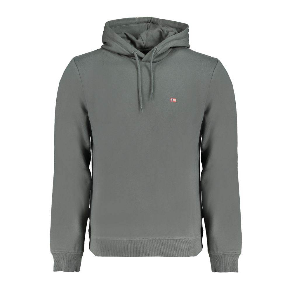 Napapijri Green Cotton Men Sweater - Hilstor