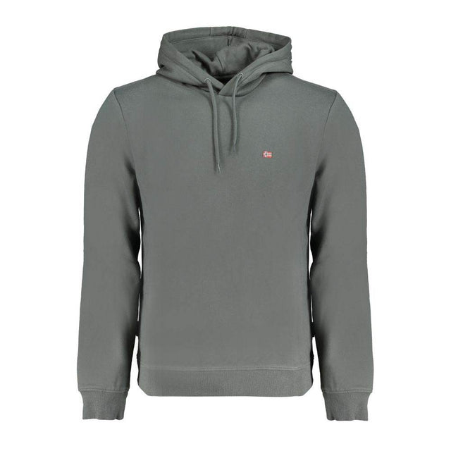 Napapijri Green Cotton Men Sweater - Hilstor