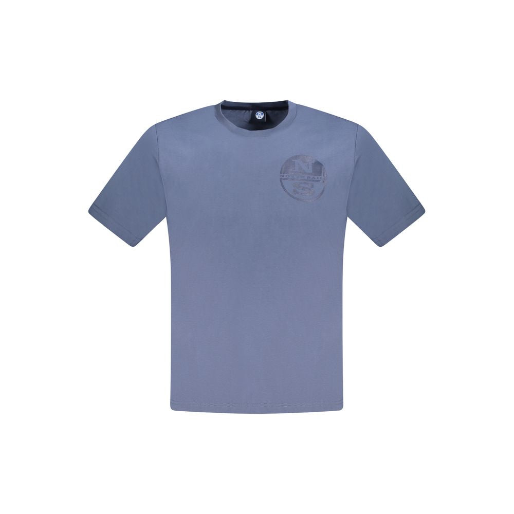 North Sails blå bomuld herre T-shirt