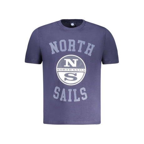 North Sails blå bomuld herre T-shirt