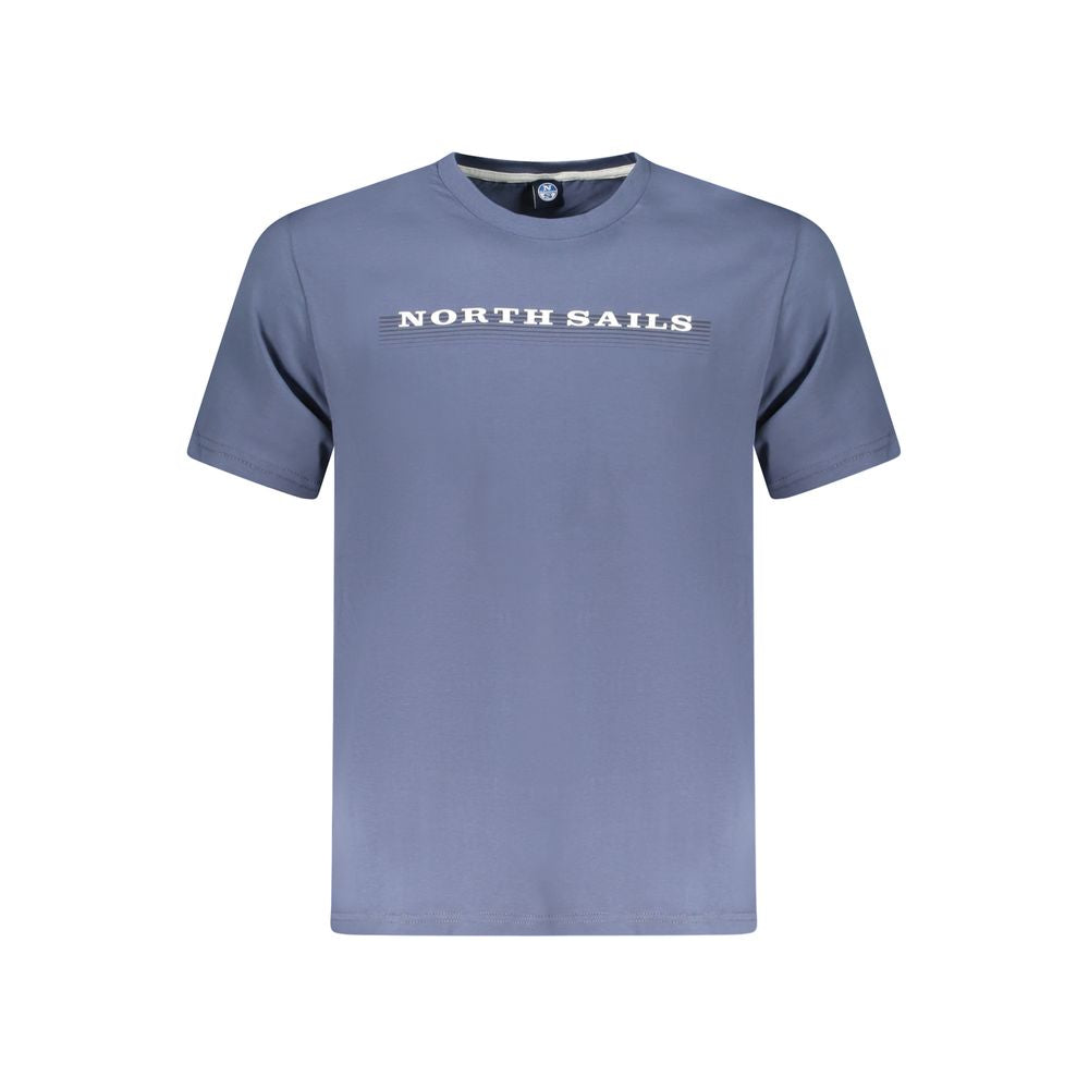 North Sails blå bomuld herre T-shirt
