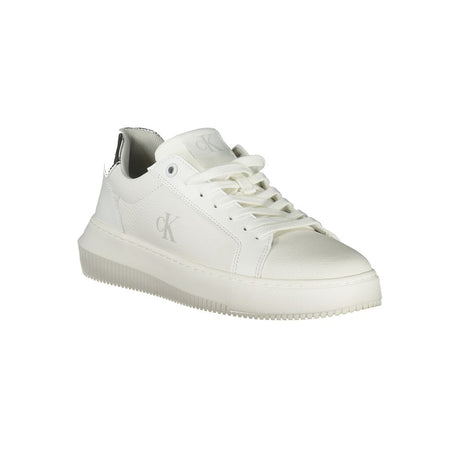 Calvin Klein hvid polyethylen sneaker til kvinder