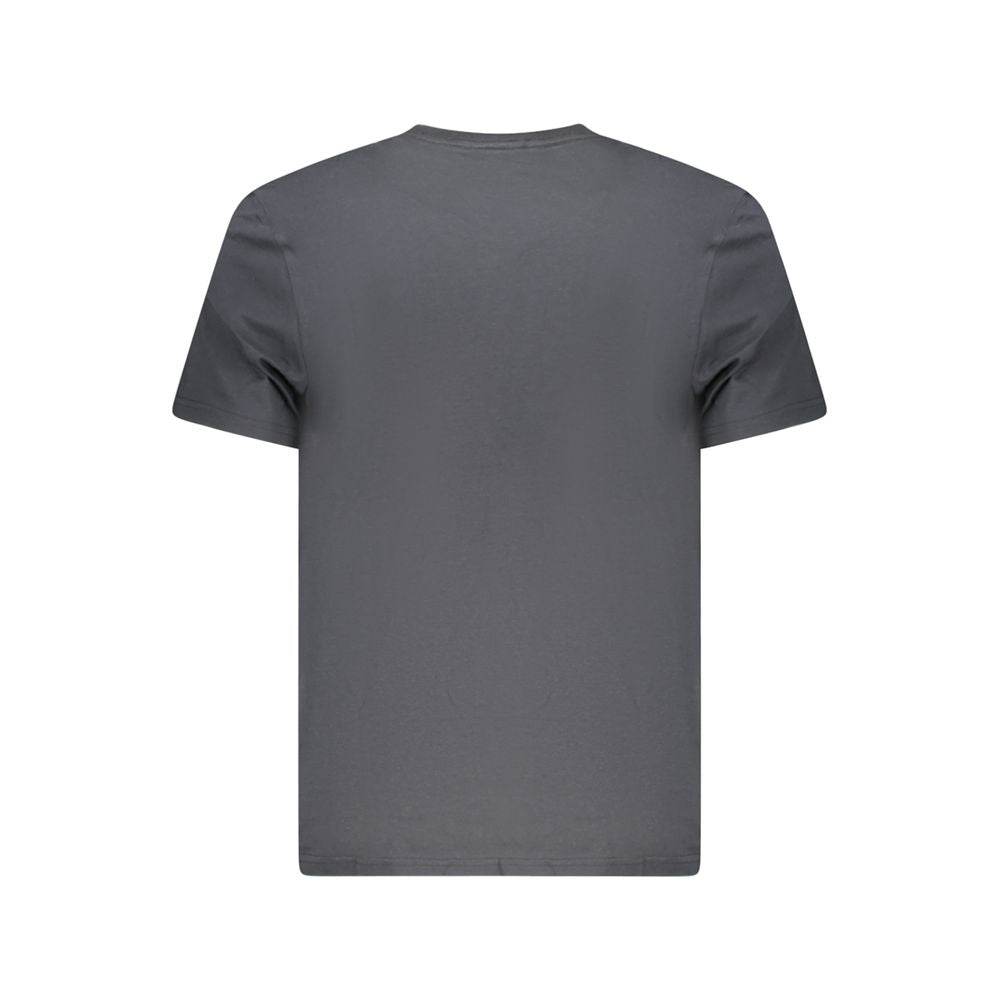 Lee Black Cotton Men T-Shirt - Hilstor