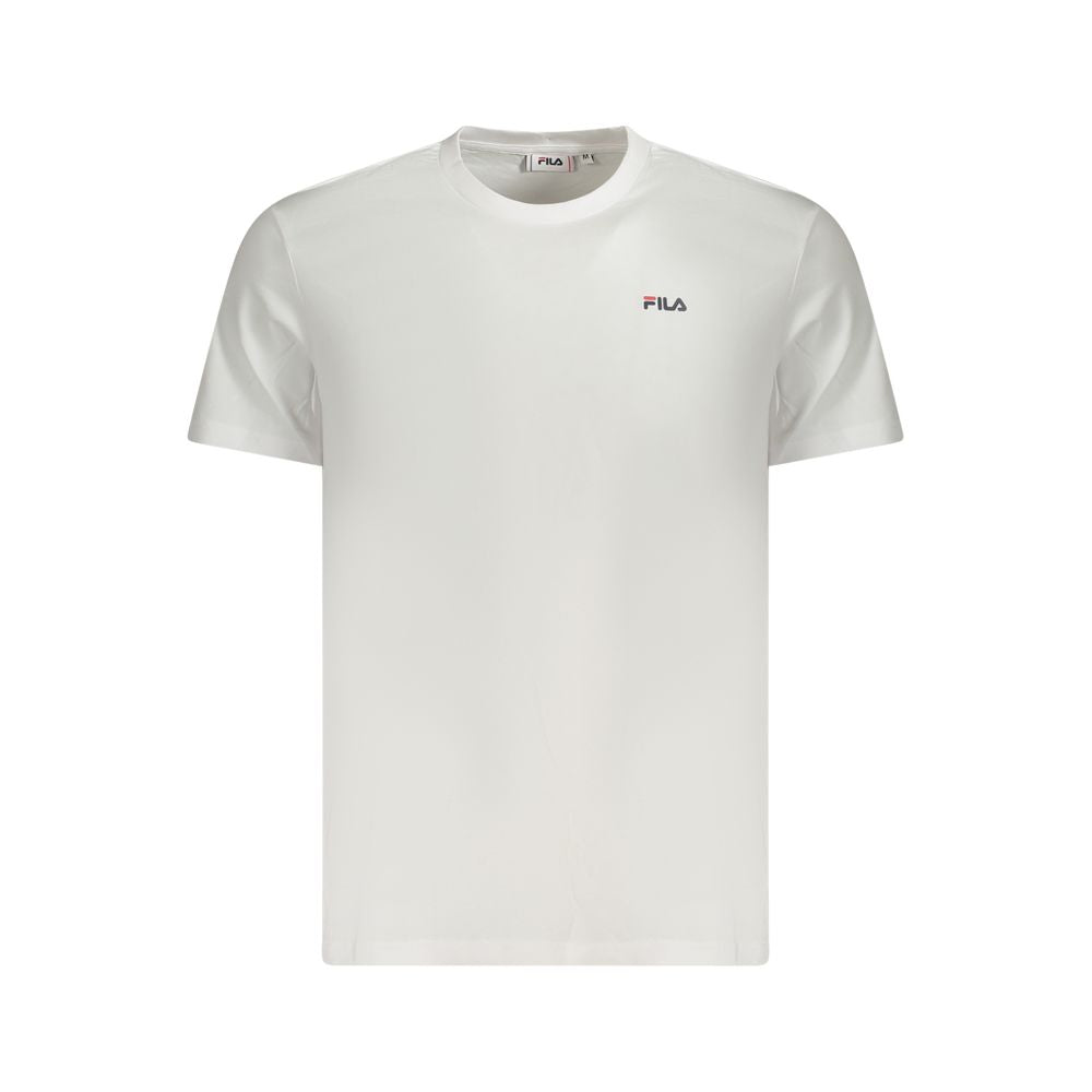 Fila hvid bomuld herre T-shirt