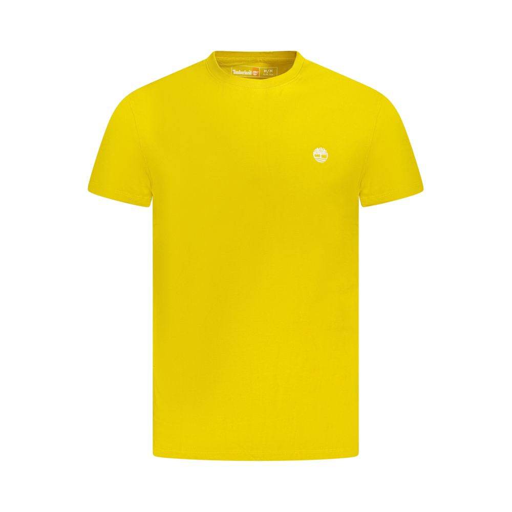 Timberland Yellow Cotton Men T-Shirt - Hilstor