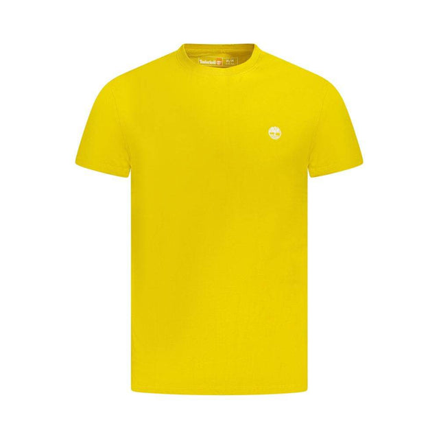 Timberland Yellow Cotton Men T-Shirt - Hilstor