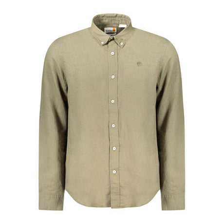 Timberland Green Cotton Shirt - Hilstor