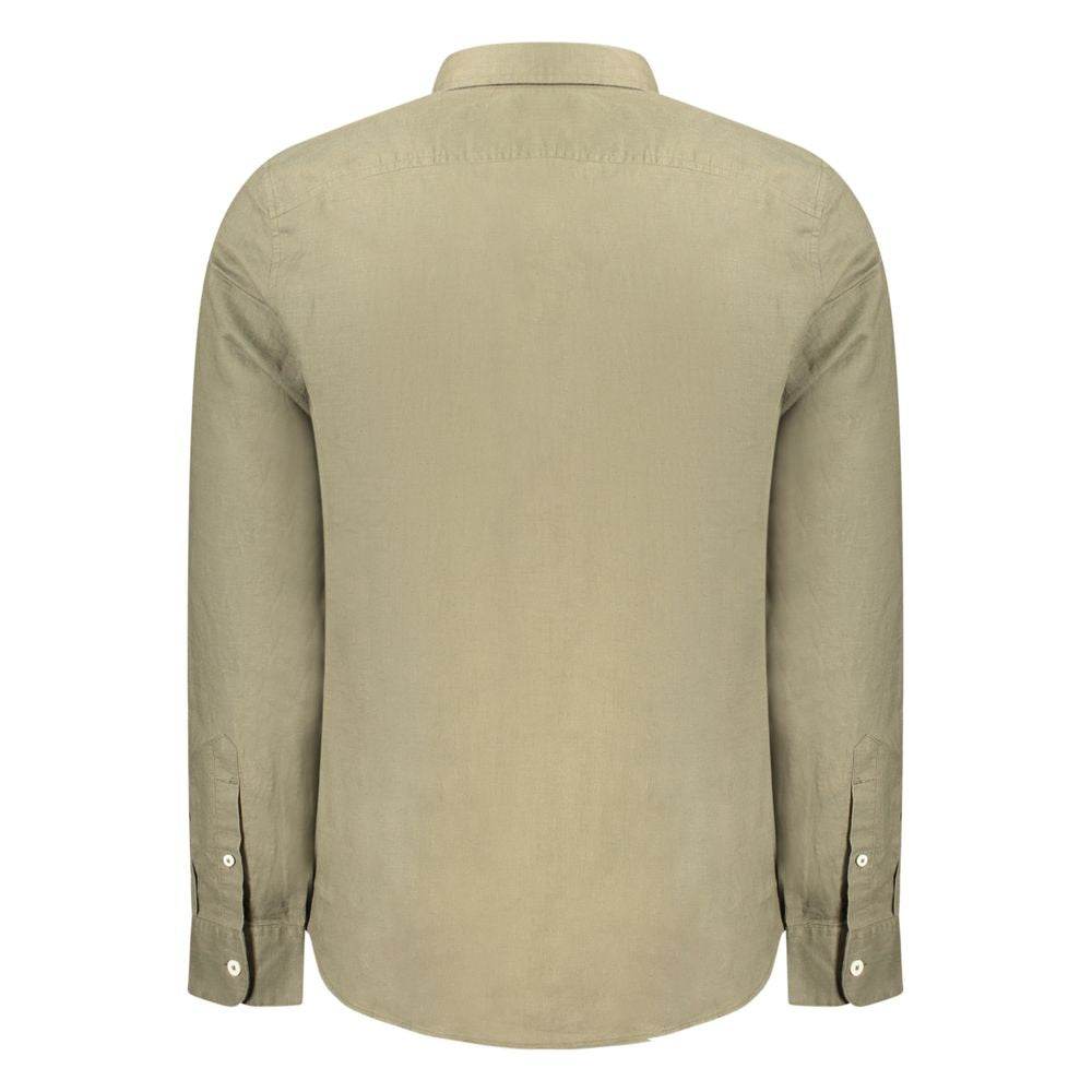 Timberland Green Cotton Shirt - Hilstor