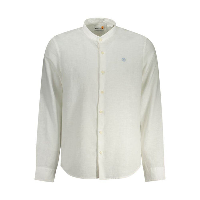 Timberland White Cotton Shirt - Hilstor