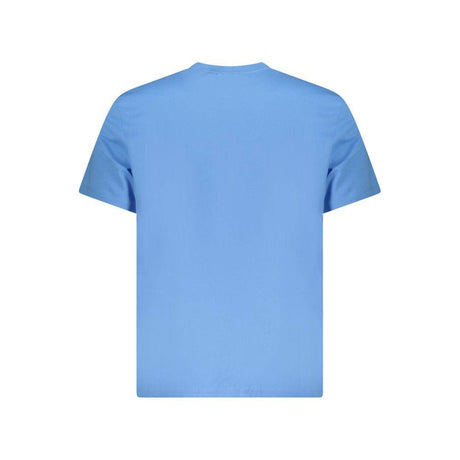 Calvin Klein Light Blue Cotton Men T-Shirt - Hilstor