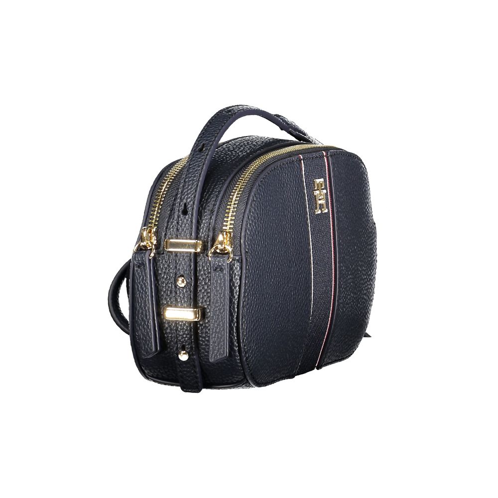 Tommy Hilfiger blå polyethylen håndtaske til kvinder