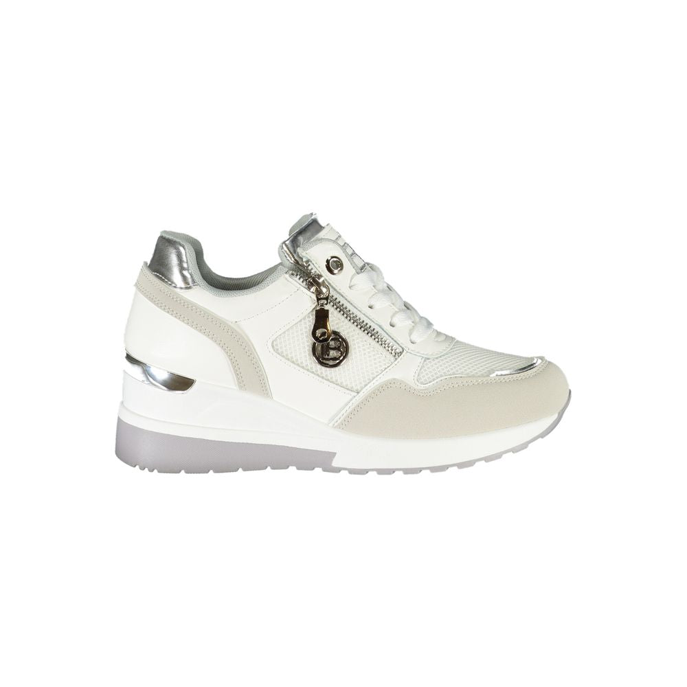 Laura Biagiotti Grå Polyester Sneaker til kvinder