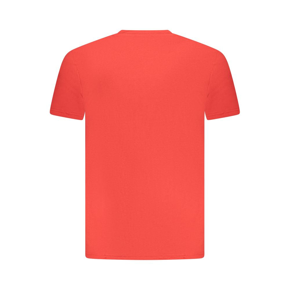 Cavalli klasse rød bomuld herre T-shirt
