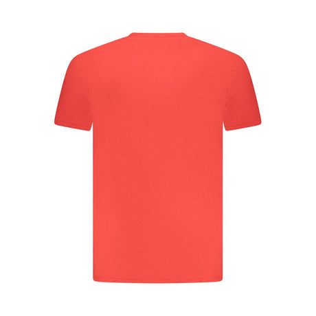 Cavalli klasse rød bomuld herre T-shirt