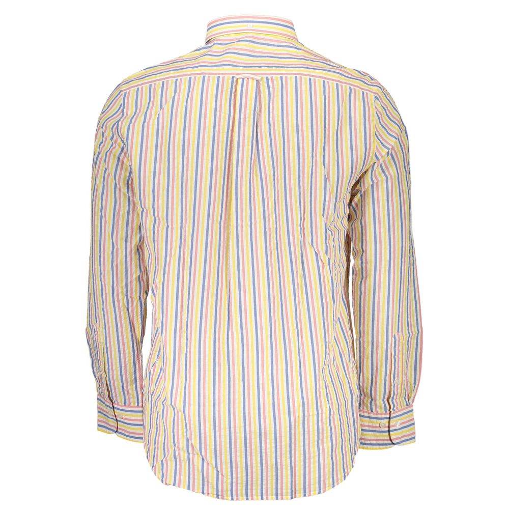 Gant White Cotton Men Shirt - Hilstor