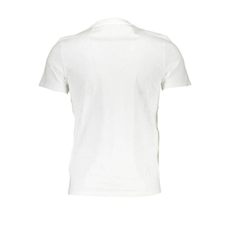 Guess Jeans White Cotton Men T-Shirt - Hilstor