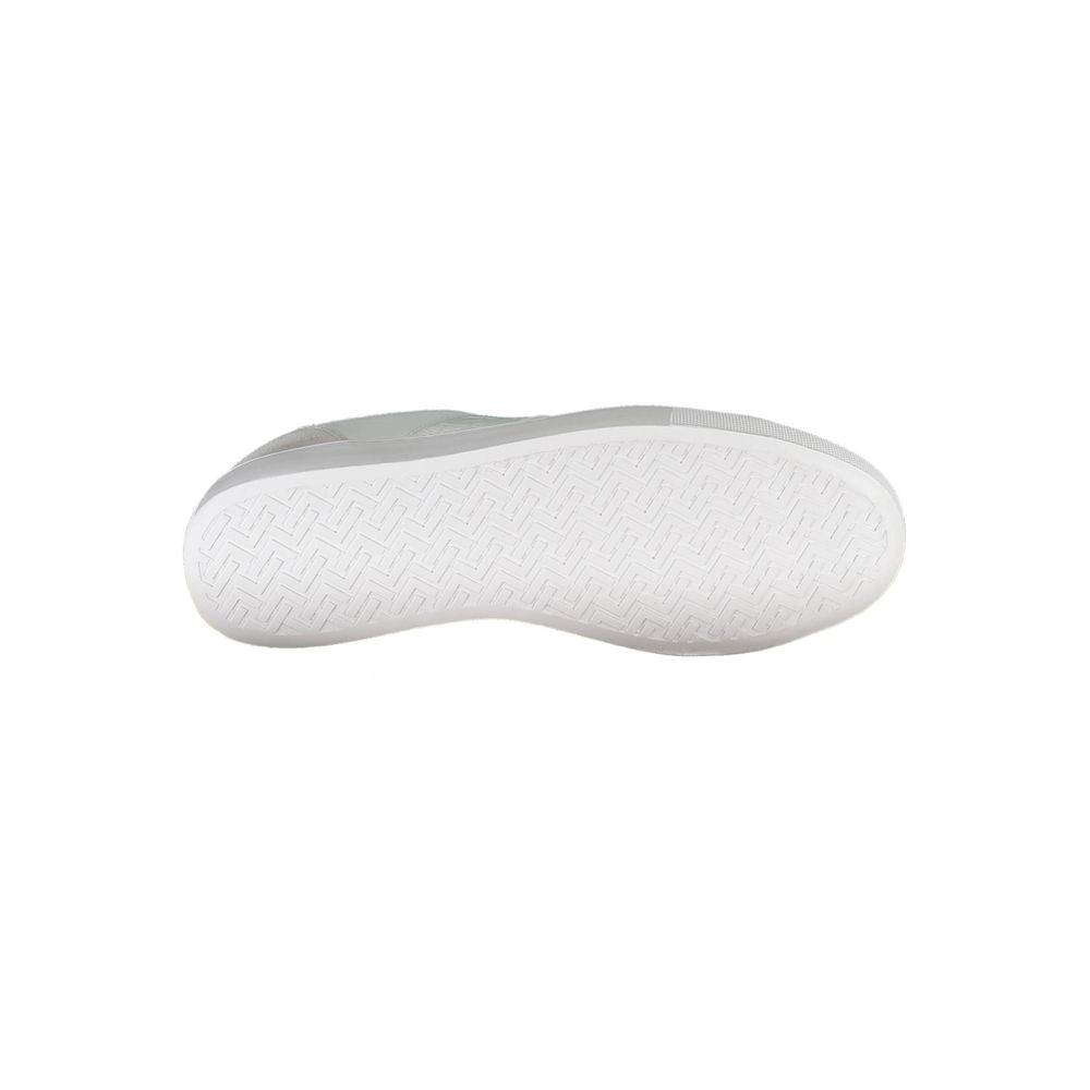 Napapijri White Leather Men Sneaker - Hilstor