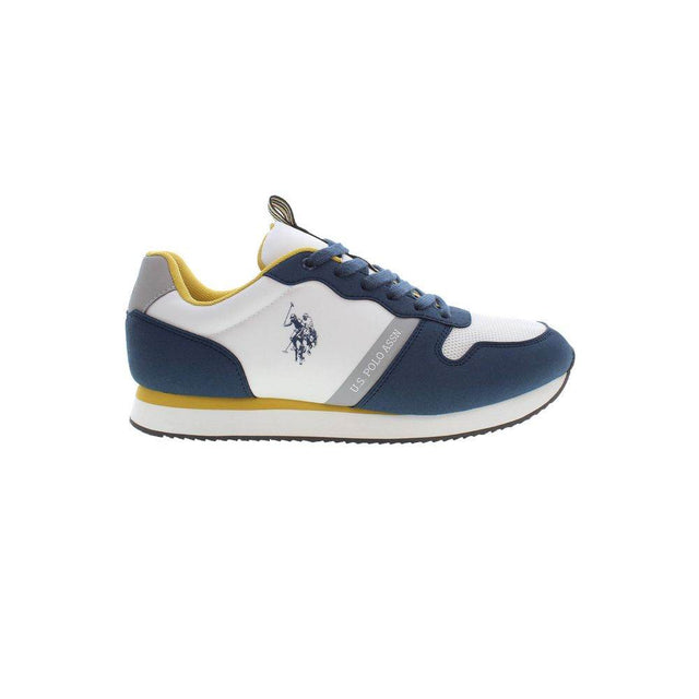 U.S. POLO ASSN. Blue Polyester Men Sneaker - Hilstor
