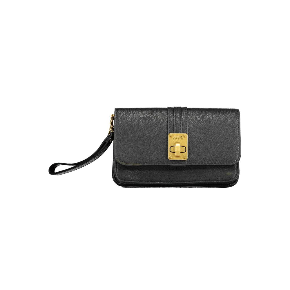 Guess Jeans Black Polyethylene Dame tegnebog