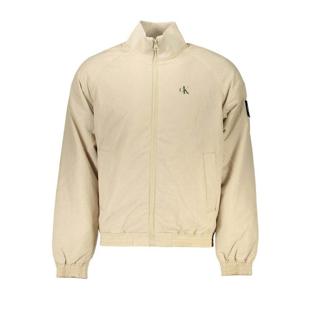 Calvin Klein Beige Polyamide Men Jacket - Hilstor