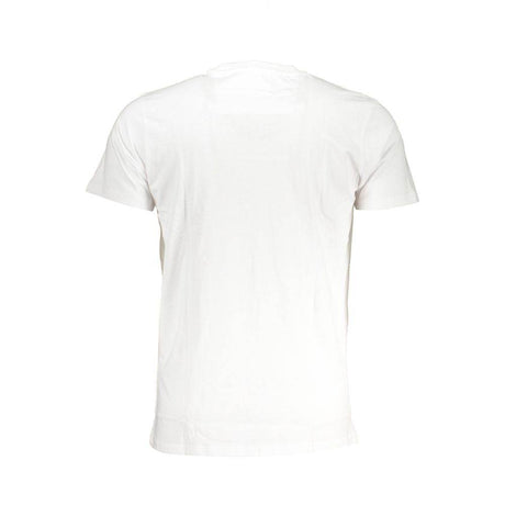 Cavalli Class White Cotton T-Shirt - Hilstor