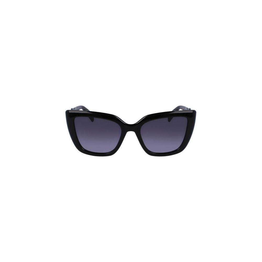 Liu Jo Black Bio Injected Women Sunglasses - Hilstor