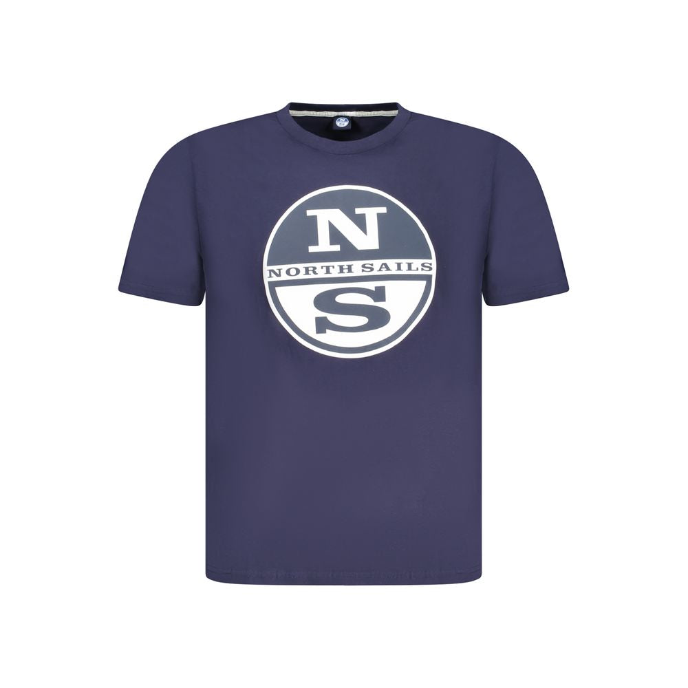 North Sails blå bomuld herre T-shirt