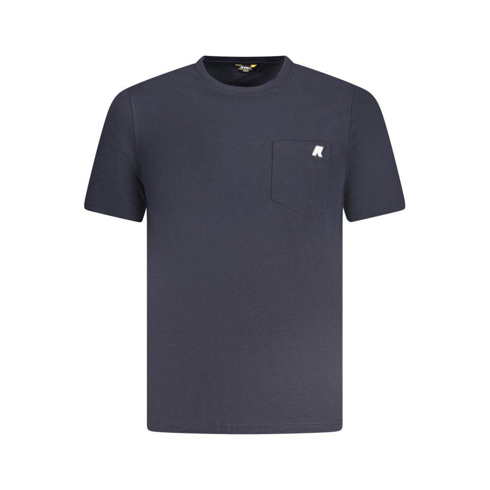 K-WAY Blue Cotton T-Shirt - Hilstor