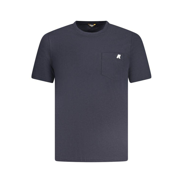 K-WAY Blue Cotton T-Shirt - Hilstor