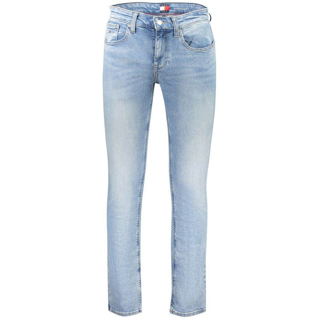 Tommy Hilfiger Blue Cotton Men Jeans - Hilstor