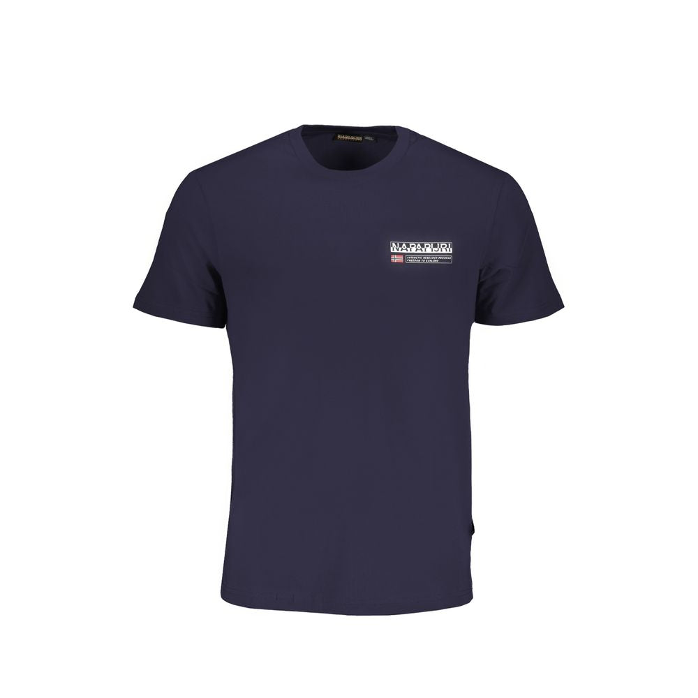 Napapijri blå bomuld T-shirt