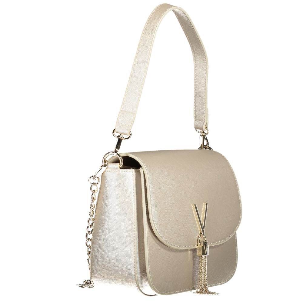 Mario Valentino Gray Polyethylene Handbag - Hilstor