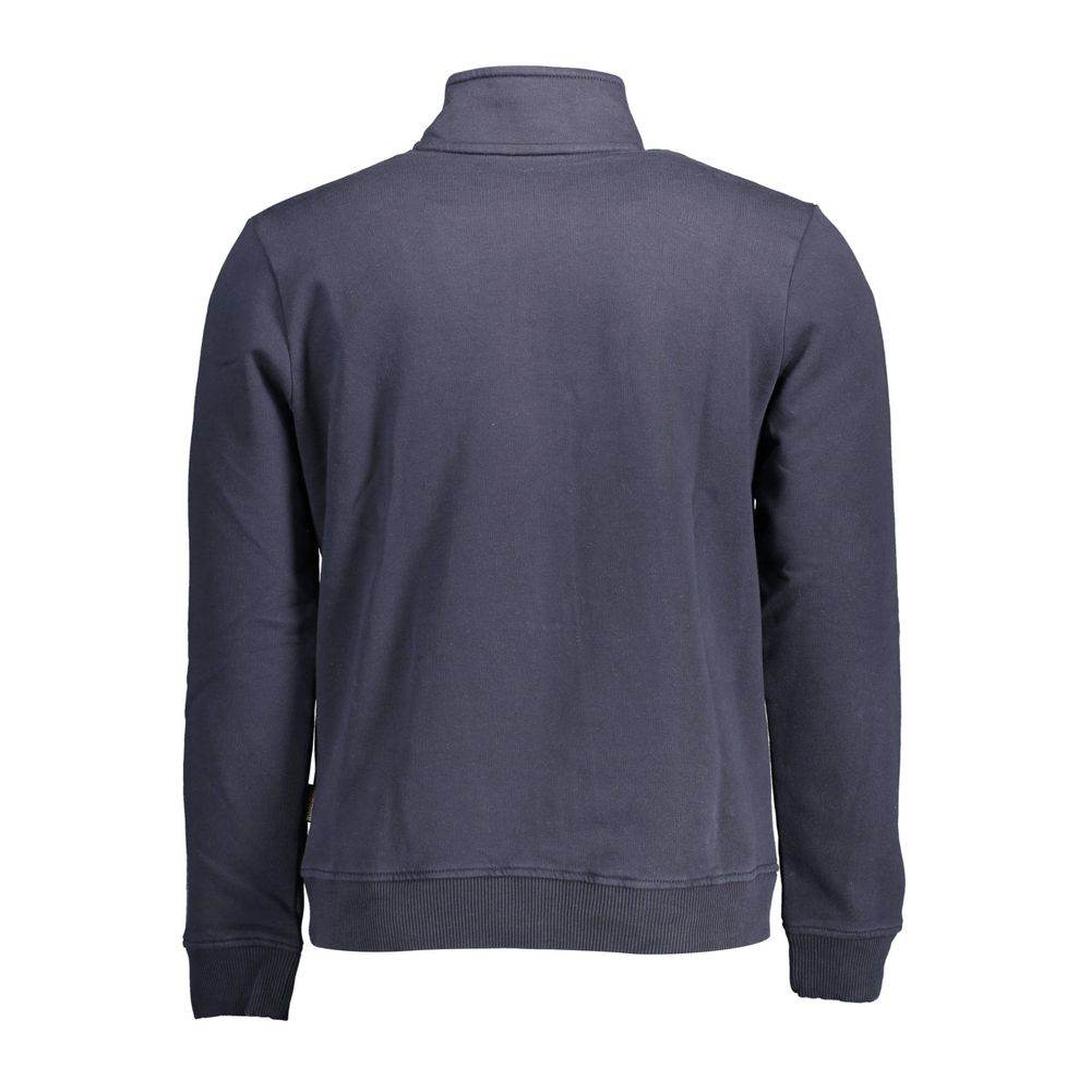 Napapijri Blue Cotton Men Sweater - Hilstor