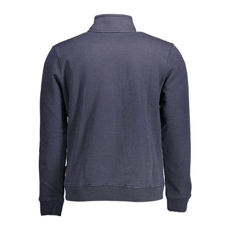 Napapijri Blue Cotton Men Sweater - Hilstor