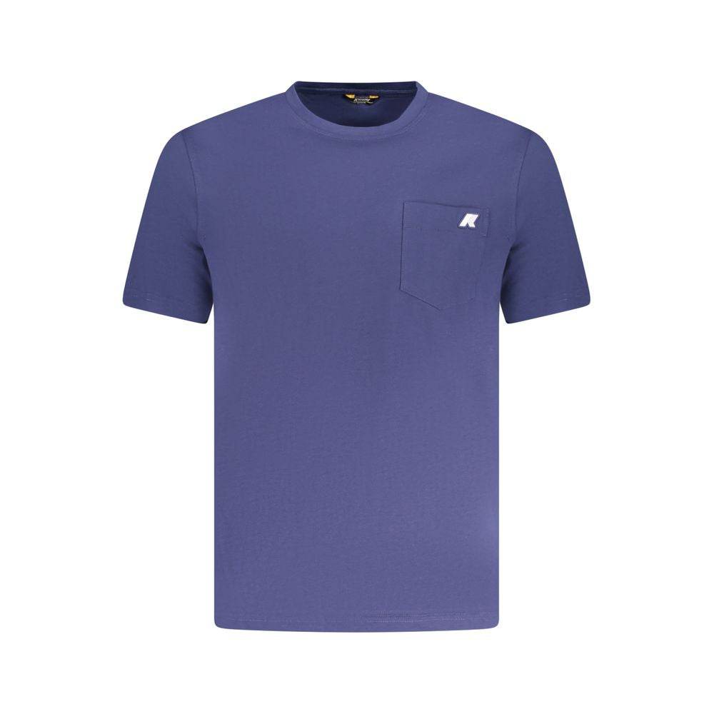 K-WAY Blue Cotton T-Shirt - Hilstor