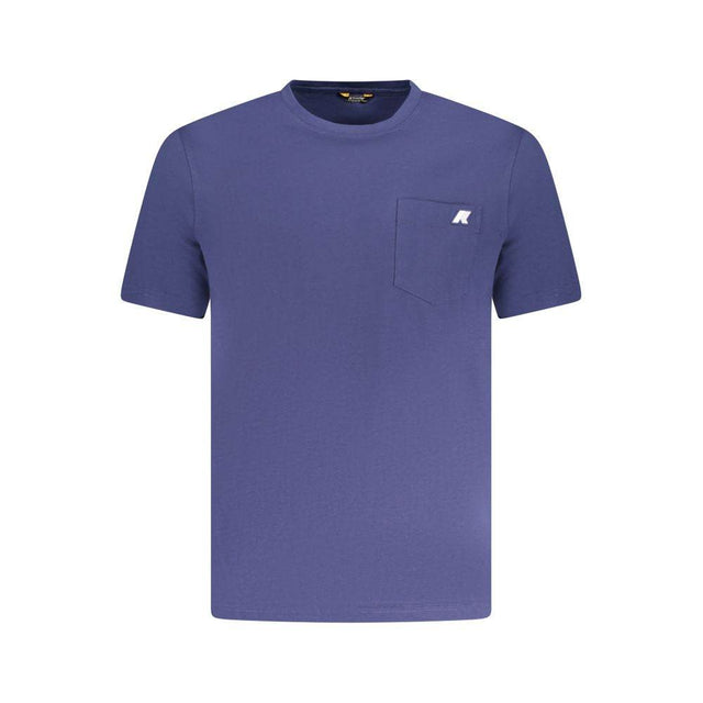 K-WAY Blue Cotton T-Shirt - Hilstor