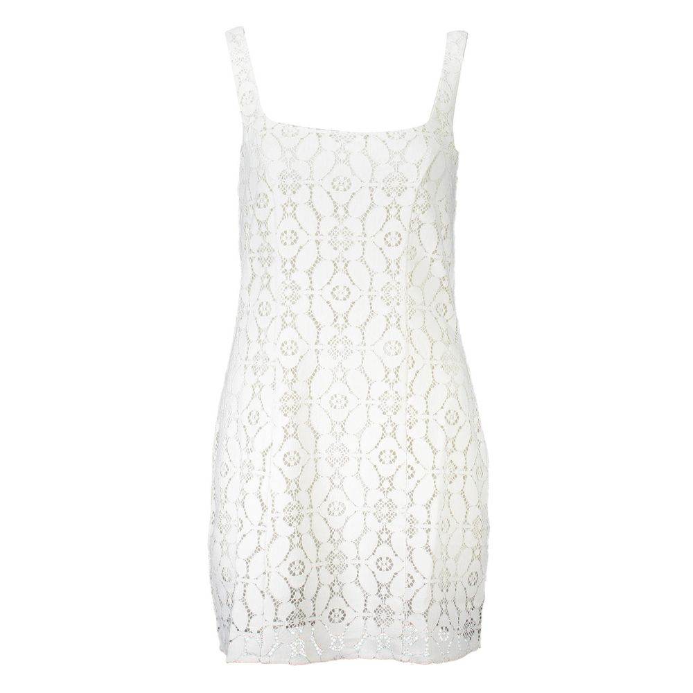 Desigual White Polyester Women Dress - Hilstor