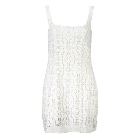 Desigual White Polyester Women Dress - Hilstor