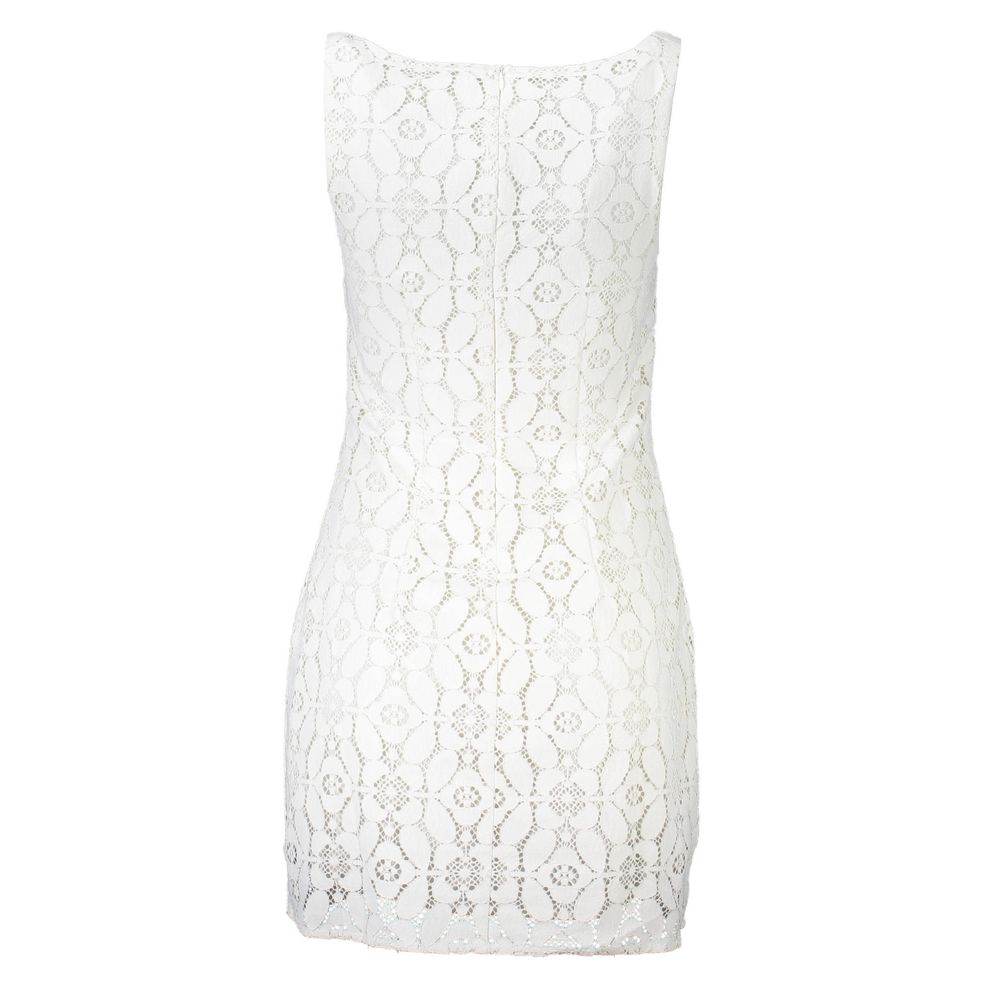 Desigual White Polyester Women Dress - Hilstor
