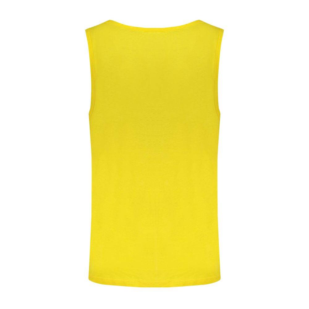 Norway 1963 Yellow Cotton Men Tank Top - Hilstor