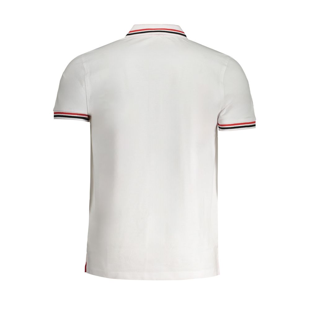 Cavalli klasse hvid bomuld poloshirt
