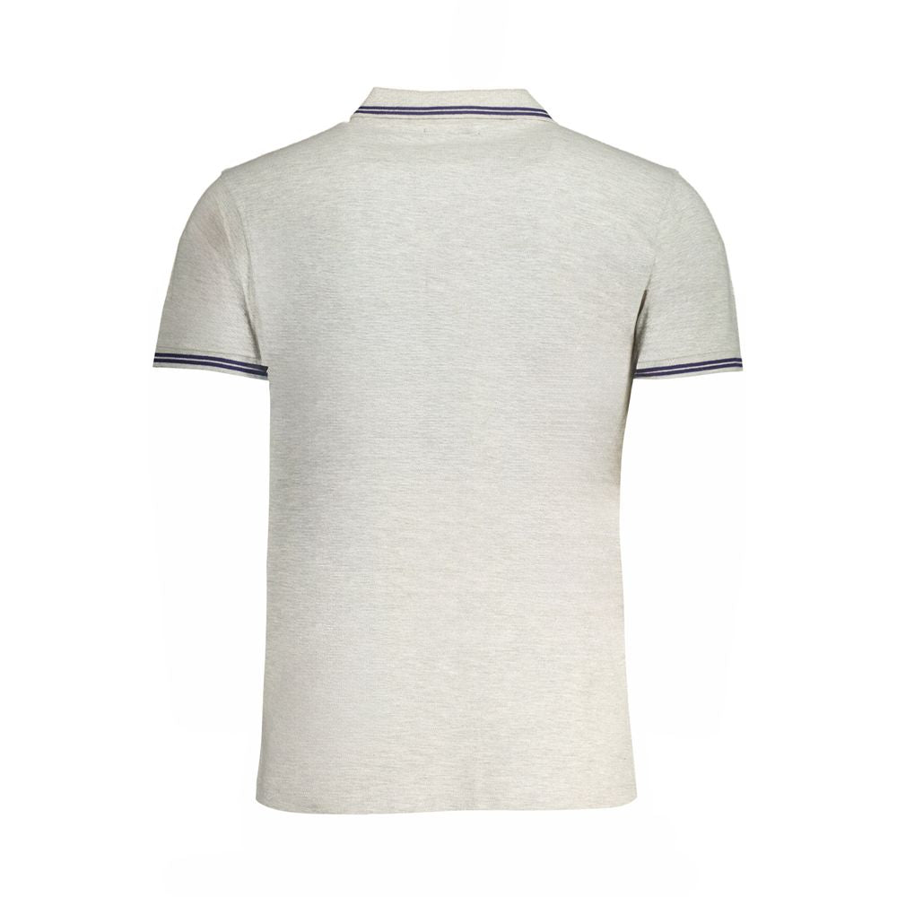 Cavalli klasse grå bomuld poloshirt